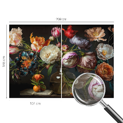 Fotovæg Blomsterbuket