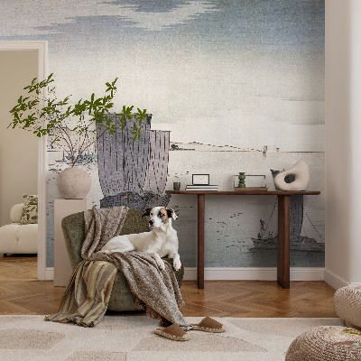 Fototapet soveværelse Nautisk landskab