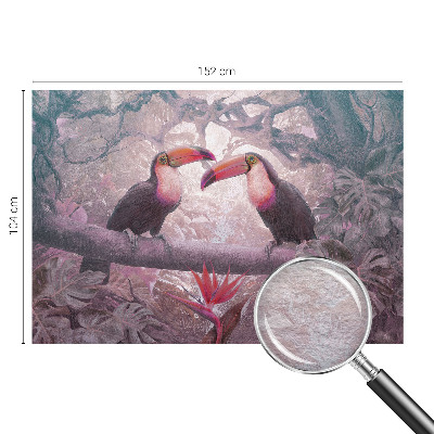 Fototapet efter mål Eksotisk par