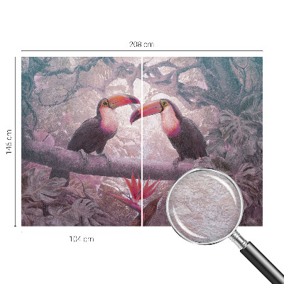 Fototapet efter mål Eksotisk par