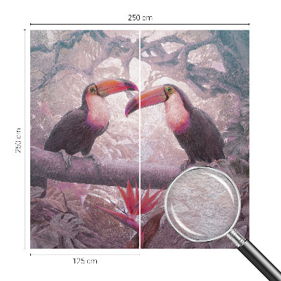 Fototapet efter mål Eksotisk par