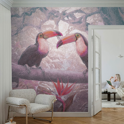 Fototapet efter mål Eksotisk par