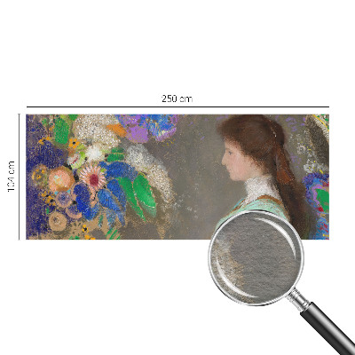 3D fototapet med et romantisk motiv
