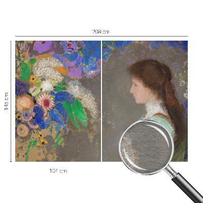 3D fototapet Romantisk scene