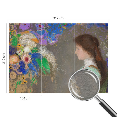 3D fototapet Romantisk scene