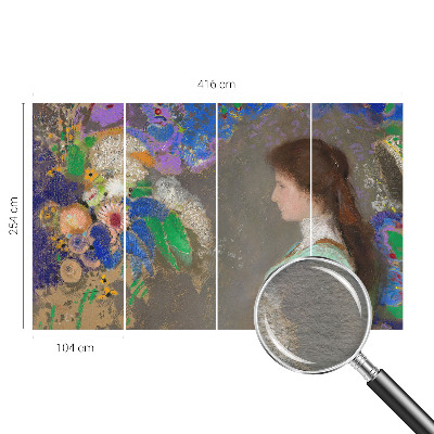 3D fototapet Romantisk scene