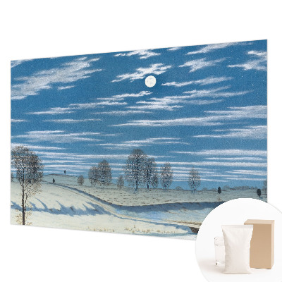 Fototapet Vinterlandskab