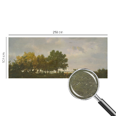 Non-woven fototapet Skovlandskab