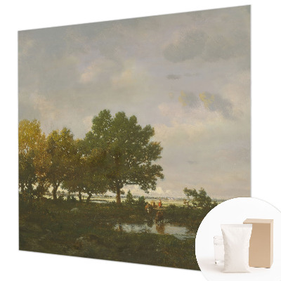 Non-woven fototapet Skovlandskab