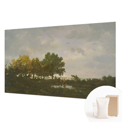 Non-woven fototapet Skovlandskab