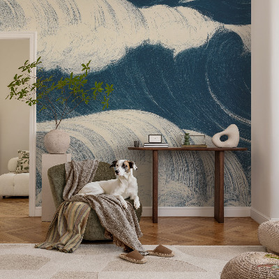 Vlies fototapet Havbølger