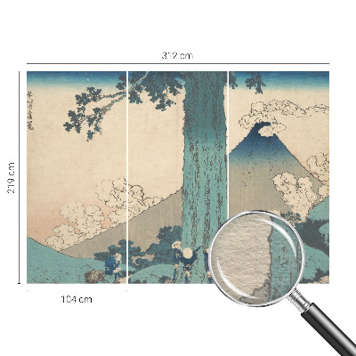 Fotostat Bjergpanorama