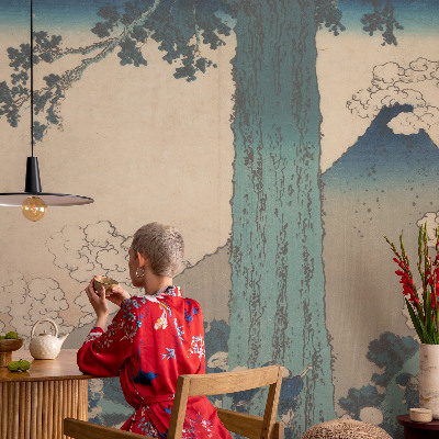 Fotostat Bjergpanorama