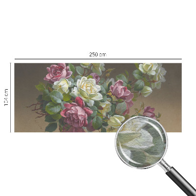 Fotovæg Blomsteragtig elegance