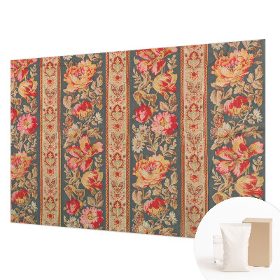 Tapet Farverige blomster