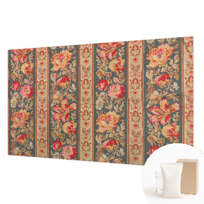 Tapet Farverige blomster