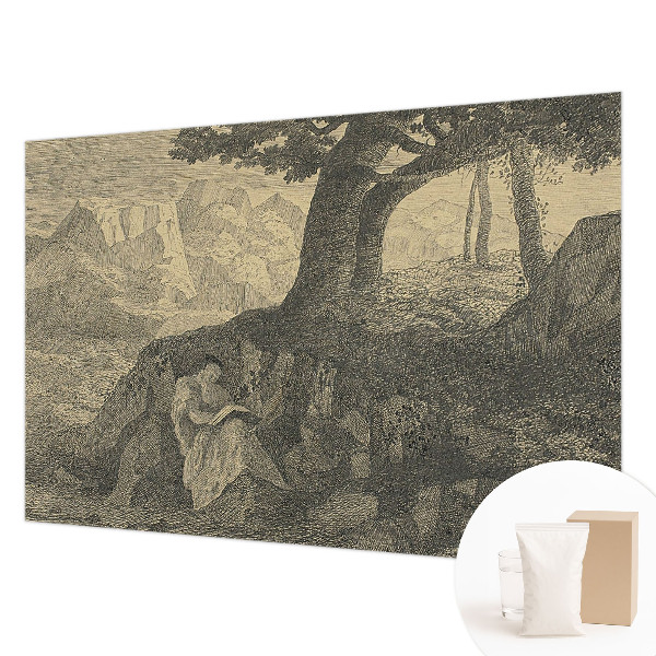 Væg tapet Læsekarakter