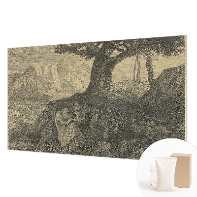 Væg tapet Læsekarakter