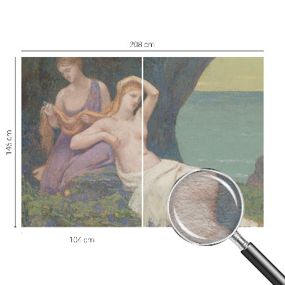 Fototapet soveværelse Strandscene