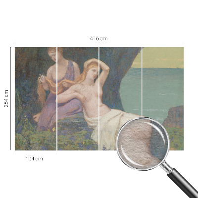 Fototapet soveværelse Strandscene