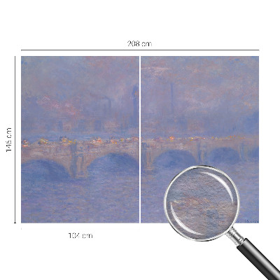 Fototapet til børn Blå Bro