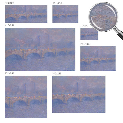 Fototapet til børn Blå Bro