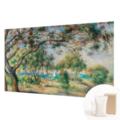 Fotovæg stue Kystlandskab