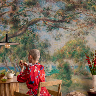 Fotovæg stue Kystlandskab