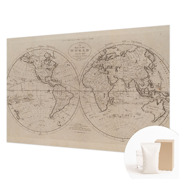 Modern fototapet Gammelt kort