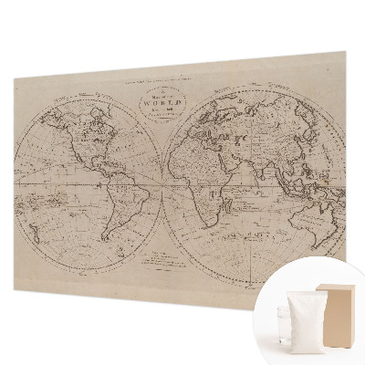 Modern fototapet Gammelt kort