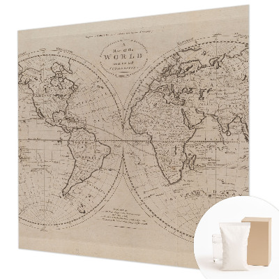 Modern fototapet Gammelt kort