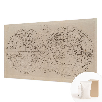 Modern fototapet Gammelt kort