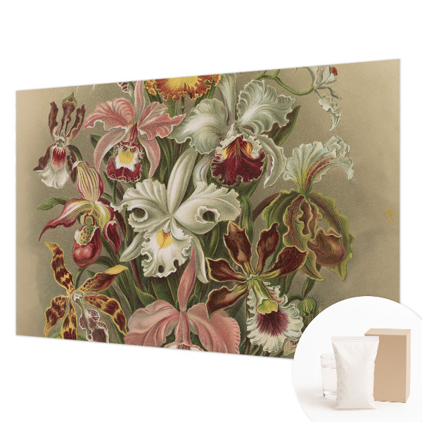 Vlies fototapet med blomsteragtigt motiv i elegant design