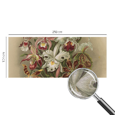 Vlies fototapet med blomsteragtigt motiv i elegant design