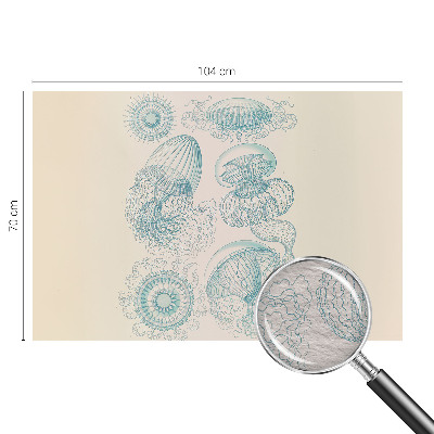 Non-woven fototapet med motiv af havvandmænd