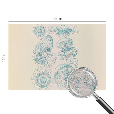 Non-woven fototapet med motiv af havvandmænd