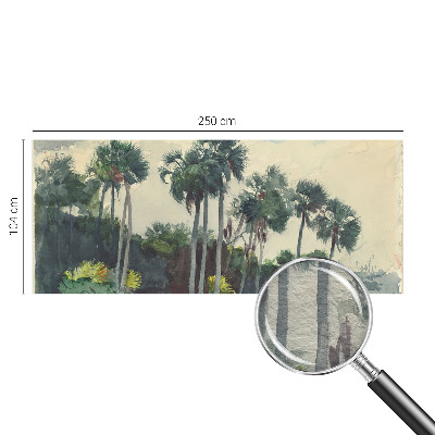 Fototapet efter mål Eksotiske palmer