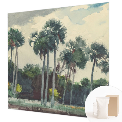 Fototapet efter mål Eksotiske palmer