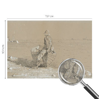 Fototapet på mål Nostalgisk scene