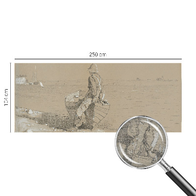 Fototapet på mål Nostalgisk scene