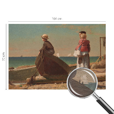 Fototapet soveværelse Strandscene