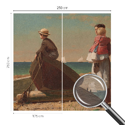 Fototapet soveværelse Strandscene