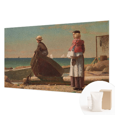 Fototapet soveværelse med strandmotiv