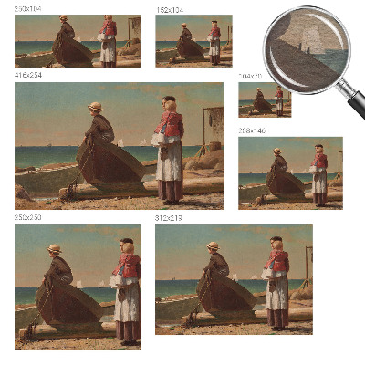 Fototapet soveværelse Strandscene