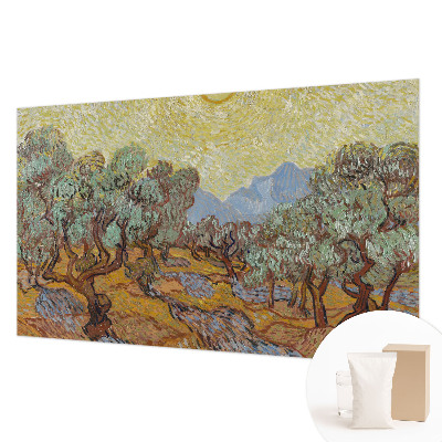 Foto tapet Oliventræer