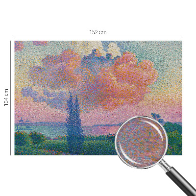 Vlies fototapet Farverigt landskab