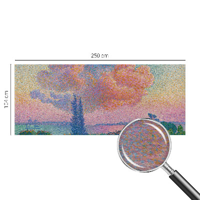 Vlies fototapet Farverigt landskab