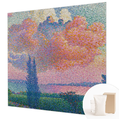 Vlies fototapet Farverigt landskab