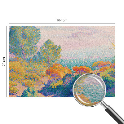 Non-woven fototapet Kystlandskab