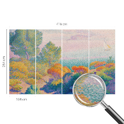 Non-woven fototapet Kystlandskab